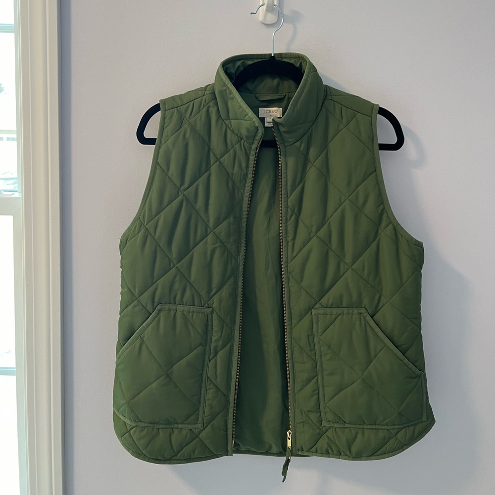 J Crew Puffer Vest